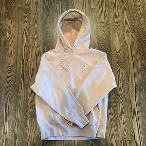 Light Pink Champion Hoodie